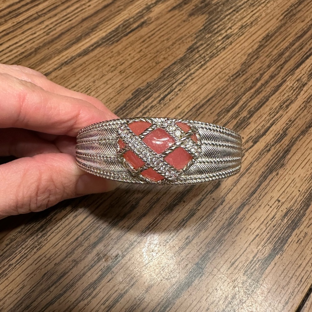 Judith Ripka Caged Heart bangle - Picture 2 of 5